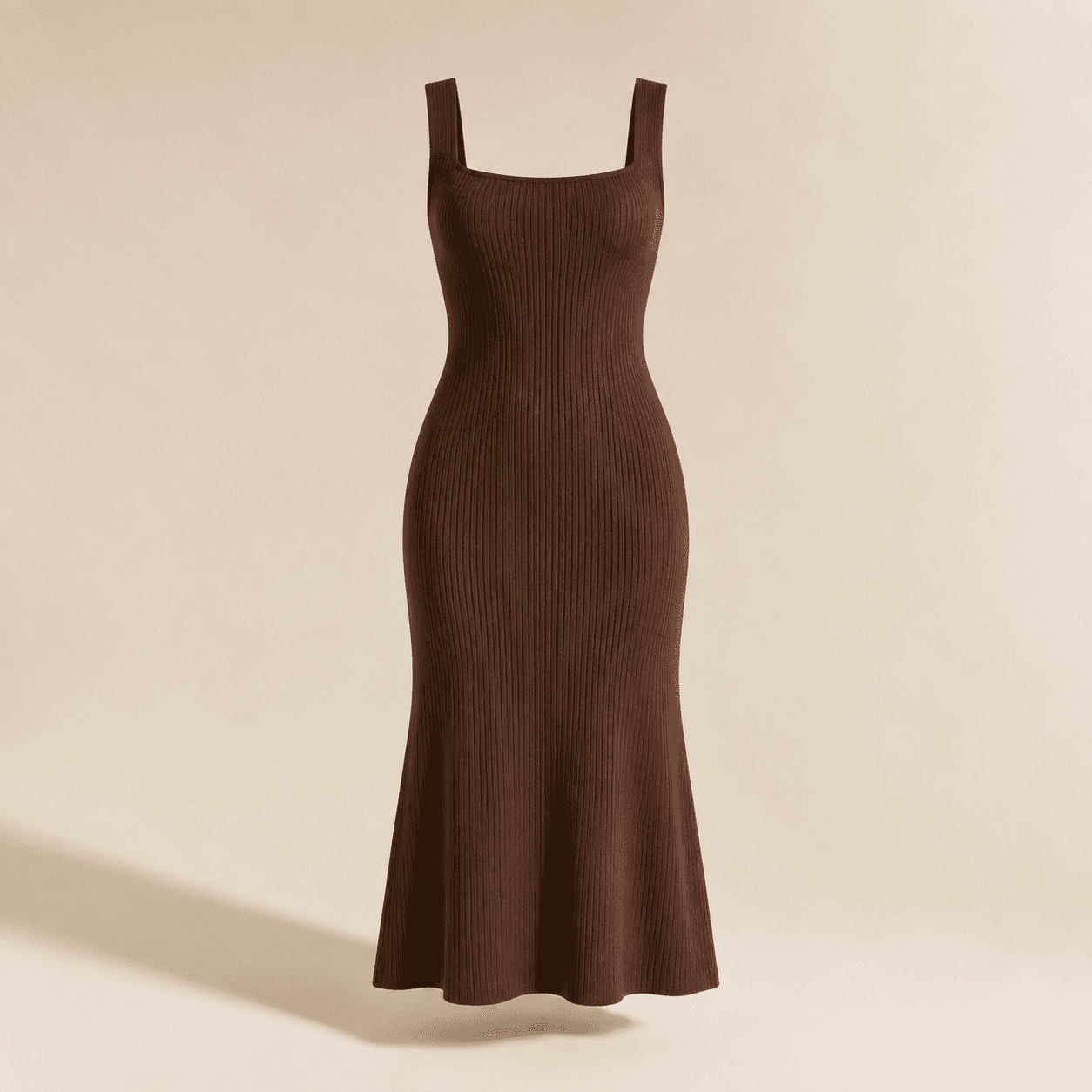 AI-created concept product: The ribbed midi